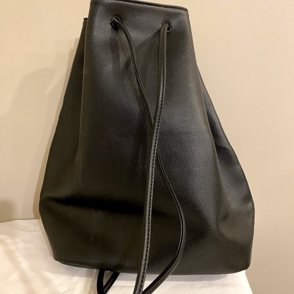 Victoria’s Secret Leather Drawstring Bag - Picture 3 of 5